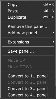 Panel-contextual-menu